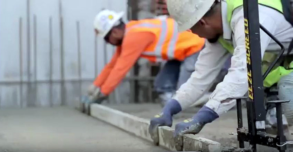 Quick Easy Screed Concrete